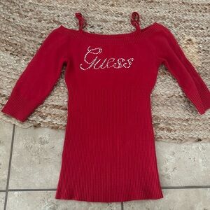 Y2K GUESS KNIT TOP